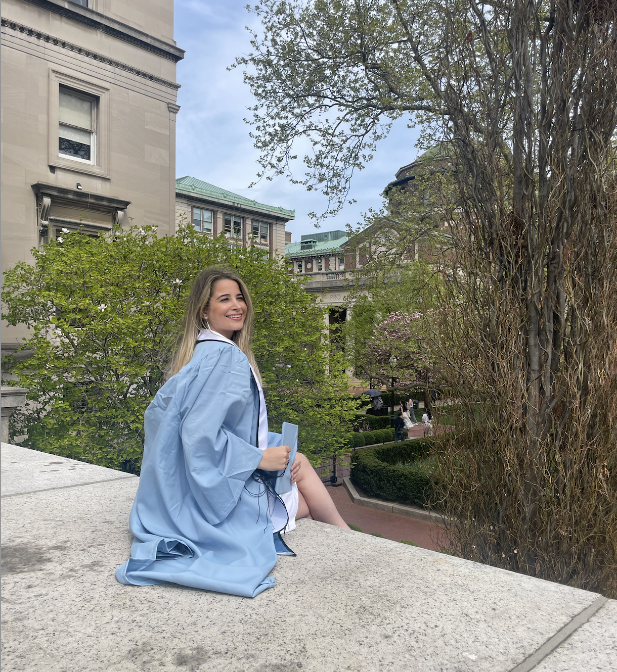 Ella Saffran at Columbia University Graduation